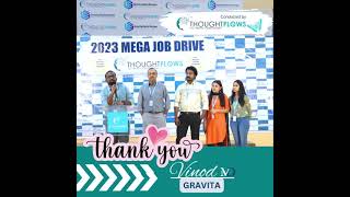 Mega Job Drive Speech by Mr.Vinod, MD of Gravita Company