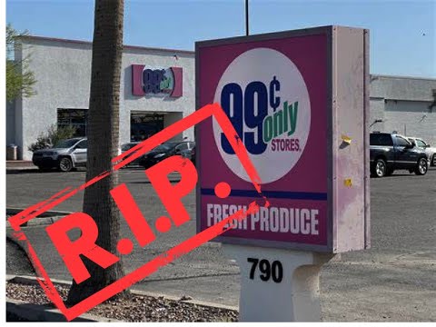 R.I.P 99 Cent Store (Going out of business)