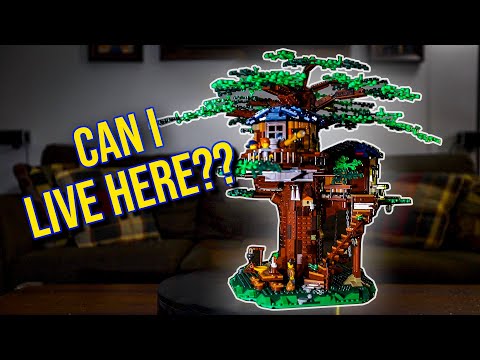 LEGO TREEHOUSE! Can I live here??