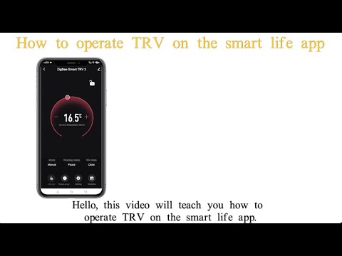 How to operate TRV on the smart life app -12