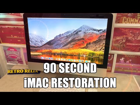 2011 Apple iMac 90 Second Restoration