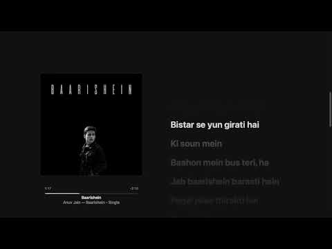 Baarishein Anuv Jain | Apple Music🎵| vibe ❤️| Dhruv Lenka