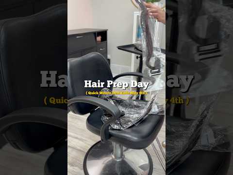 Hair Prep Day #dayinmylife #hairstylist #fyp #ytshorts