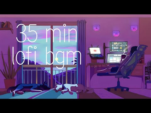 【心が安らぐ35分フリーbgm 勉強、配信、作業用】　　Coffee Break　 #chill #勉強 　#作業用bgm