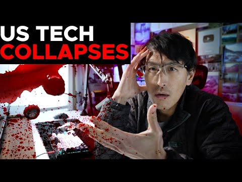 US Tech COLLAPSES. It's over. (China 104% Tariffs hit)