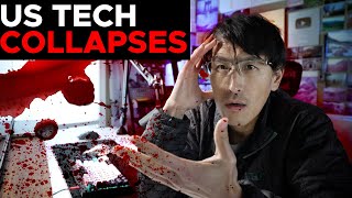 US Tech COLLAPSES. It's over. (China 104% Tariffs hit)