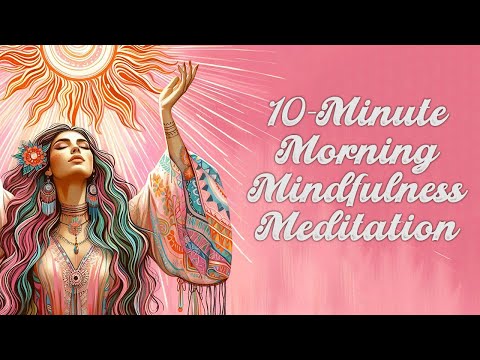 10- Minute Morning Mindfulness Guided Meditation Affirmations: Energize & Boost Confidence for Women