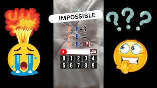 Impossible Genius Math Collection 😓😂 #impossible #challenge #math #genius #iq #test