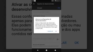 Como ativar as opções de desenvolvedor