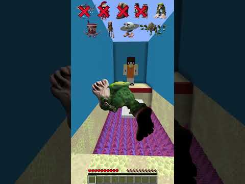 Hovering Platform vs Italian Brainrot Mobs #shorts #meme #minecraft