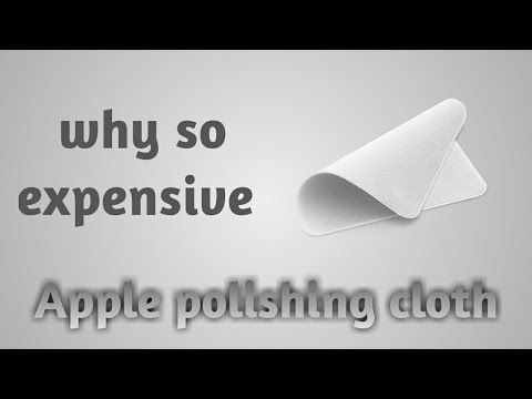 Why Apple polishing cloth is so expensive | apple polishing cloth vs Microfiber cloth