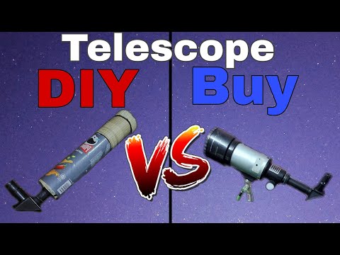 HOW TO MAKE DIYI TELESCOPE TEST | DIY VS BUY