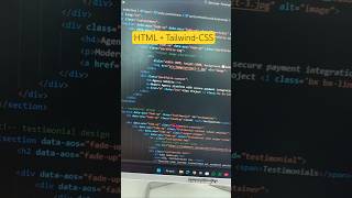Portfolio HTML & Tailwind-CSS Temple #css #frontendcourse #webdesign #webdevelopment #programming js