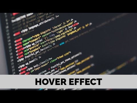full TUTORIAL of HTML OR CSS Hover Effect Animation for BEGINNERS | #codingforbeginners