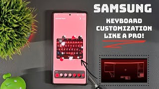 Customize Your Samsung Keyboard Background and Colors Using Theme Park Tutorial!