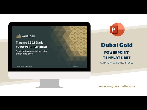 Magnas Dubai Gold Template Demo