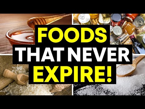 10 Foods To STOCKPILE That Never Expire