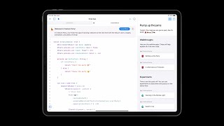 WWDC22: Create engaging content for Swift Playgrounds | Apple
