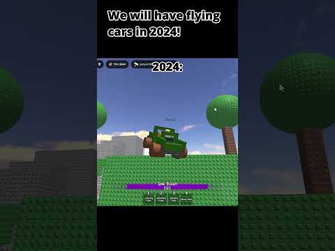 We will have flying cars in 2024! |classic arena| #roblox
