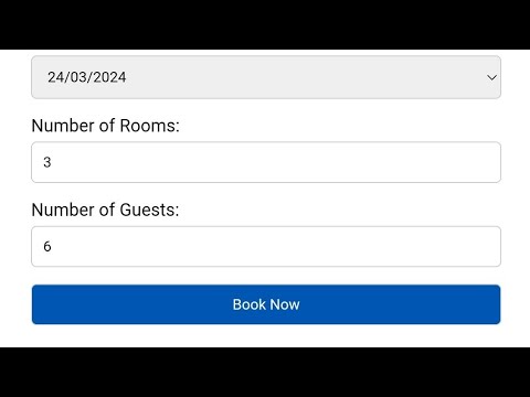 How to make a hotel booking portal | Html | Css | js |Coding | python| contact form| #htm #css #code