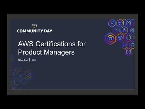 AWS Certifications for Product Managers