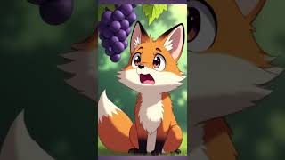The Fox and the Grapes #fabulasdeesopo #fábulasparaniños #fábulas #anime #fablesforkids #animals