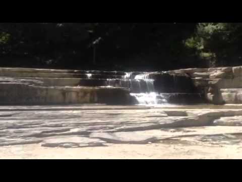 Beautiful rock fall formation