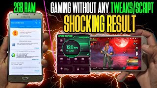 I tried to play games without any Tweaks in my 2gb Ram Potato Phone - The results are Insane ! 