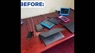 Kensington AC12 Multi-Device Storage & Charging Cabinet #business #chargingdevice #digitaldevices