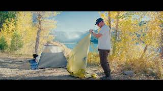 Cinematic Solo Fall Camping In Montana With My Australian Shepherd Puppy