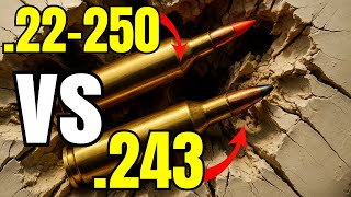 .22-250 vs .243: The Winner Shocked Me in 25 Pounds of Clay