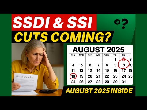 SSDI & SSI Changes in August 2025 – Will Your Benefits Increase or Be Cut? The Truth Revealed!