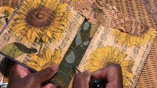 Sewing Signatures into My Journal... A beginners Guide