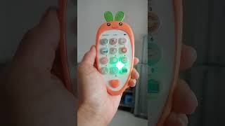 CUTE LEARNING PHONE TOY #digitallearning #satisfying #musicalphone #amazingsound #viraltoys