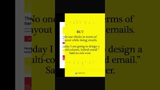 Email Layout Explained in 40 Seconds #emaildesign #emailtips #emailmarketing #emailstrategy