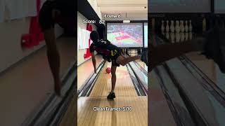 🎳 Clean Game With Every Ball: 9 Pound Part 2 🎳 #bowling #sports #challenge #clean #shorts