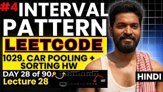 🔥 Day 28/90 | 1094. Car Pooling + Sorting  Playlist HW | Intervals Pattern Mastery #dsa