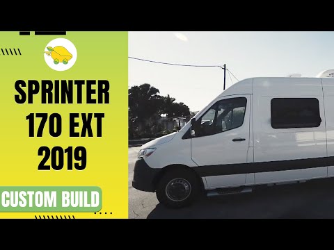 Custom Build 2019 Sprinter 170 EXT Reveled |  Mango Vans