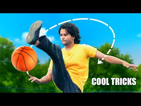 I Learned 4 Ball Spinning Tricks🏀