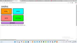 HTML/CSS mini project