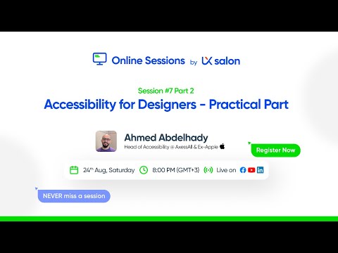 "Accessibility for Designers" Part 2
