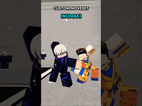 Inumaki - Custom Moveset  #roblox #jjs #skillbuilding #jujutsukaisen #inumaki