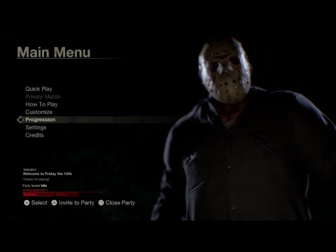 Friday The 13th - trying to escape Jason!