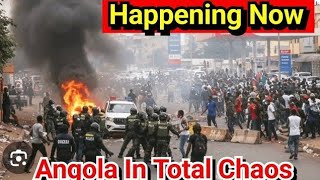 🔥 Angola Erupts in Chaos: Massive Protest Leaves 22 death & Over 1000 Arrested 