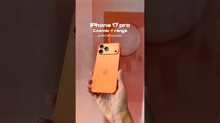 iPhone 17 pro truly is 🍊range !!! #angietutorials #techcontent #iphone17pro
