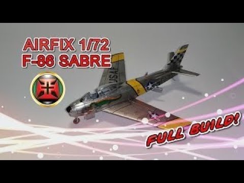 AIRFIX 1/72 F-86 SABRE FULL BUILD