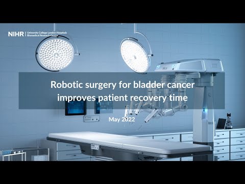 Robotic surgery for bladder cancer improves patient recovery time