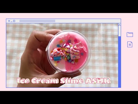 🍧 Ice Cream Slime ASMR | Satisfying Slime Sounds | No Talking