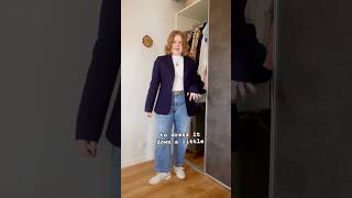 perfect blazer for transition to spring #bodyconfidence #ootd #confidencewins #grwm #curvestyle