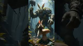 Tiny Bunny Outsmarts Ogre |  |  Enchanted Forest Showdown